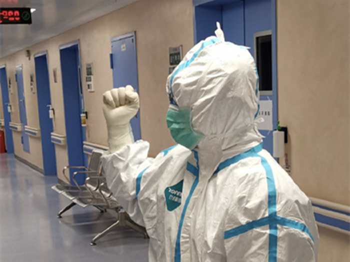 【廣西貴港】世界衛(wèi)生日，致敬醫(yī)護，勞恩防撞扶手一路隨行