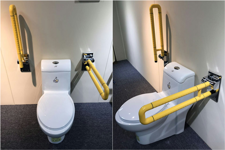 無(wú)障礙衛(wèi)生間扶手需要被安裝在哪些地方呢？