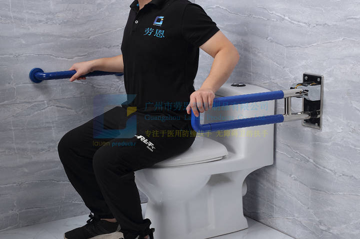安全衛(wèi)浴設(shè)備-衛(wèi)生家老人助力扶手，折疊沐浴凳 (4)