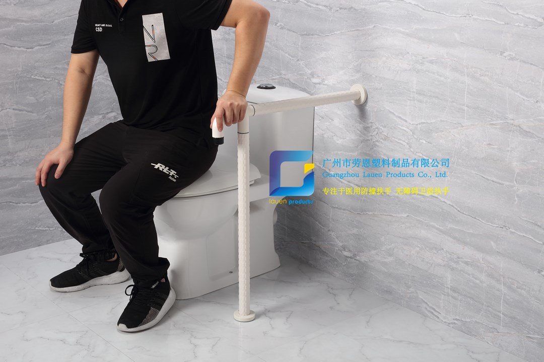 衛(wèi)生間扶手-白色T型扶手簡(jiǎn)單力學(xué)扶手老人安全助力扶手桿無(wú)障礙扶手助立坐便器扶手 (4)