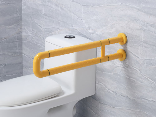 衛(wèi)生間扶手-黃色U型扶手帶工字架老人安全助力扶手桿無障礙助立坐便器扶手 衛(wèi)生間扶手-黃色U型扶手帶工字架老人安全助力扶手桿無障礙助立坐便器扶手
